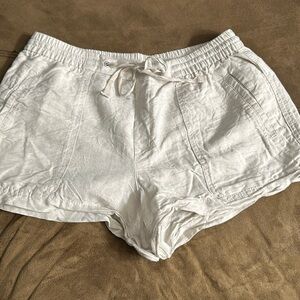 Gap Linen tie waist short
